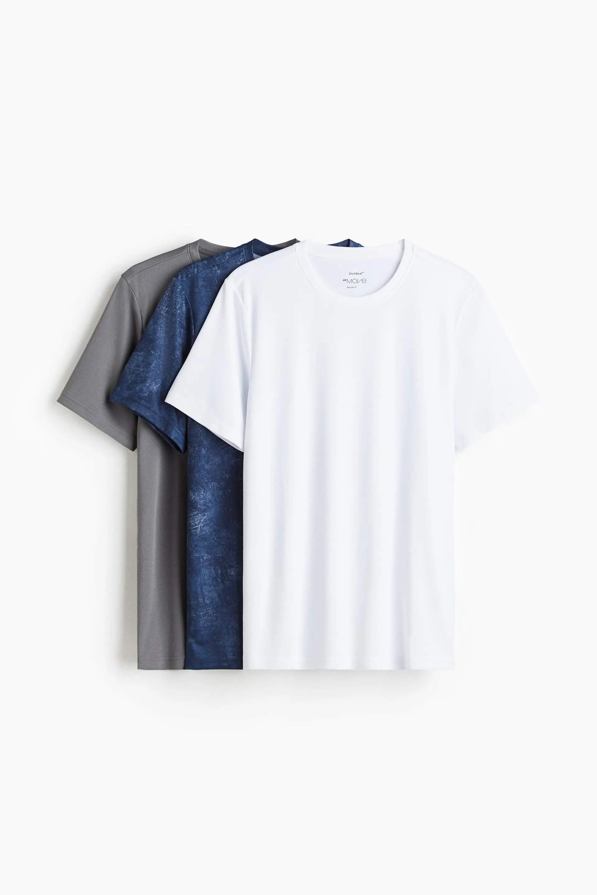3-pack Playeras deportivas Regular con DryMove™