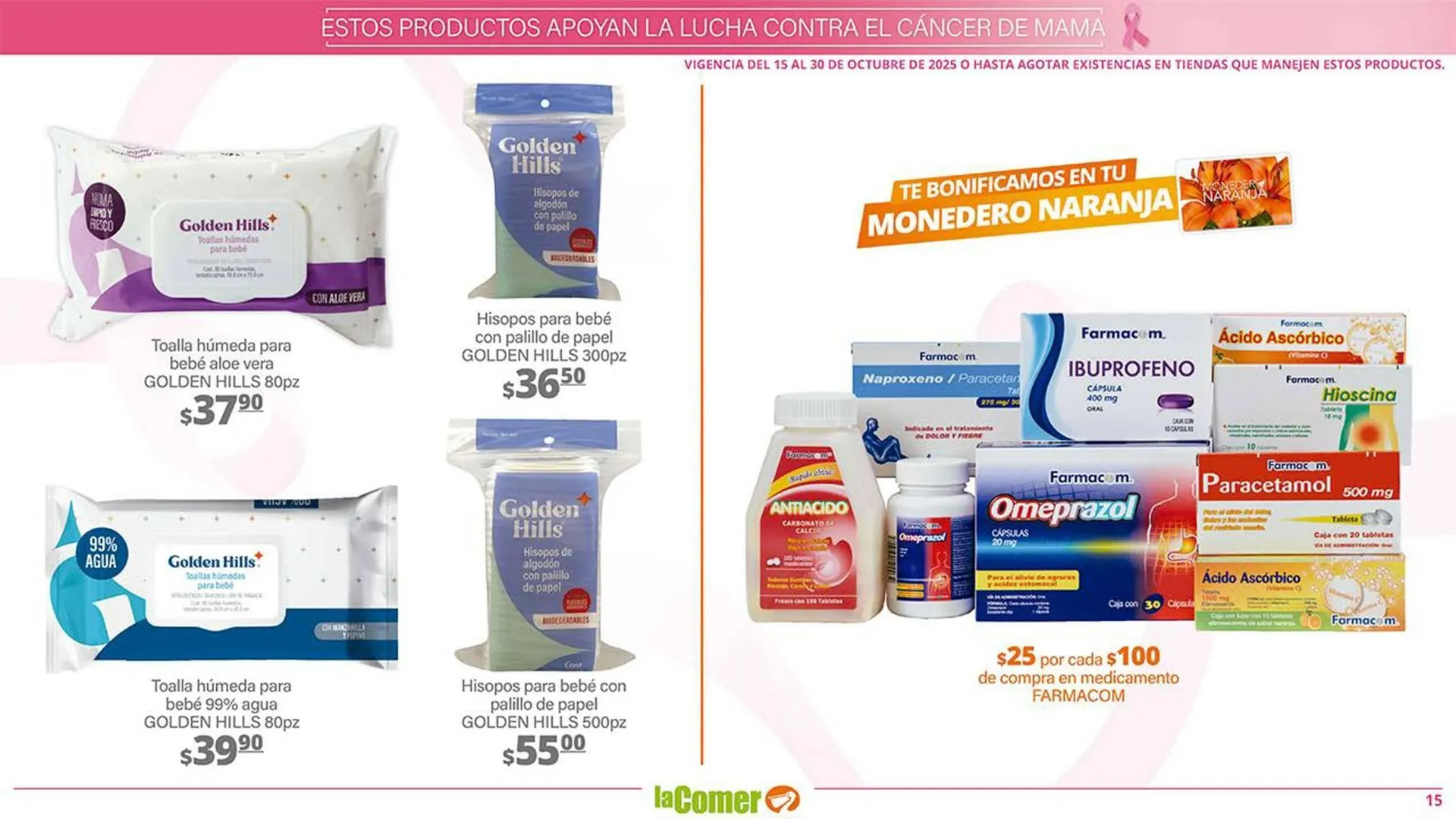 Catálogo de Folleto La Comer 15 de octubre al 30 de octubre 2025 - Pagina 15