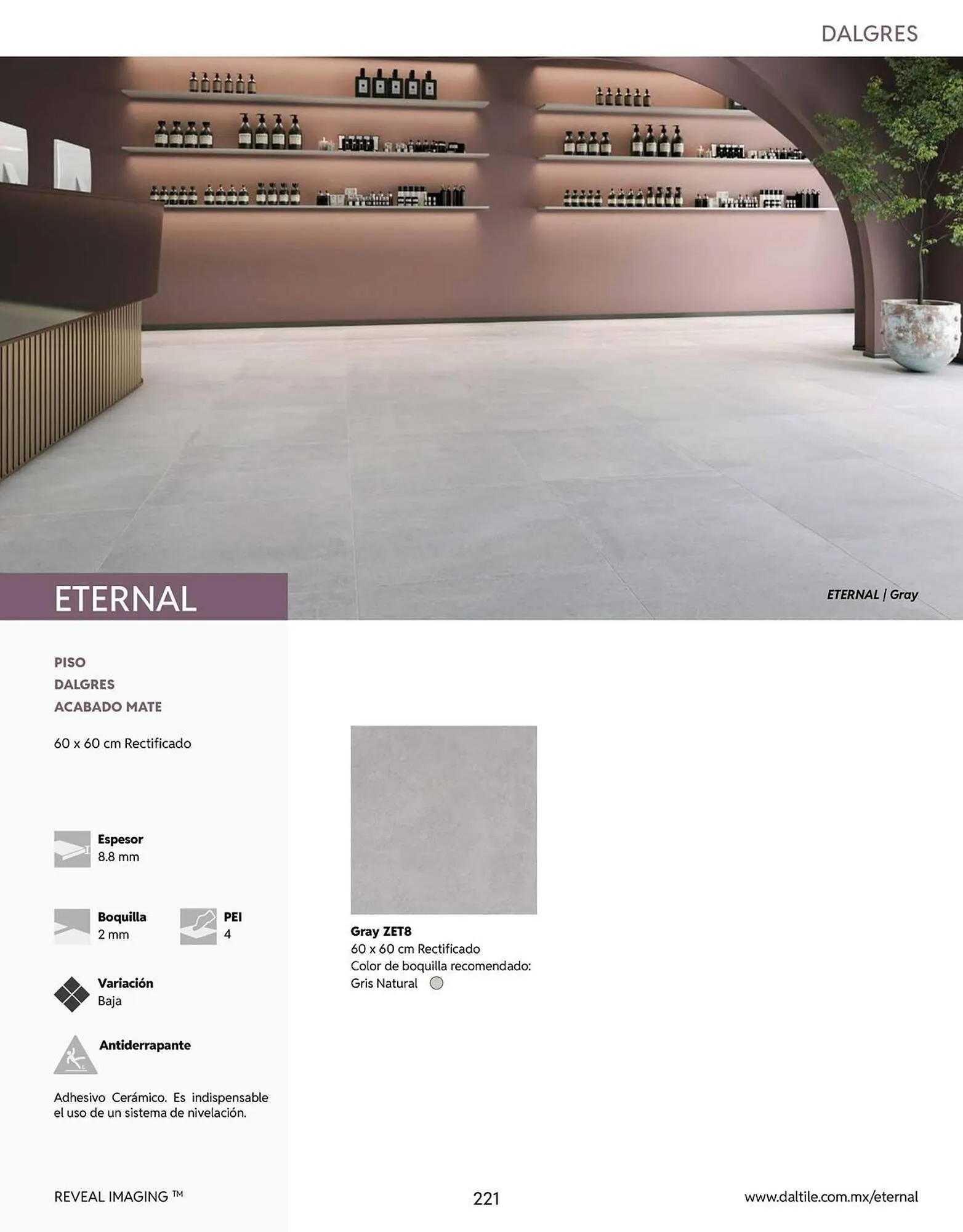 Catálogo de Catálogo Daltile 13 de enero al 31 de diciembre 2026 - Pagina 221
