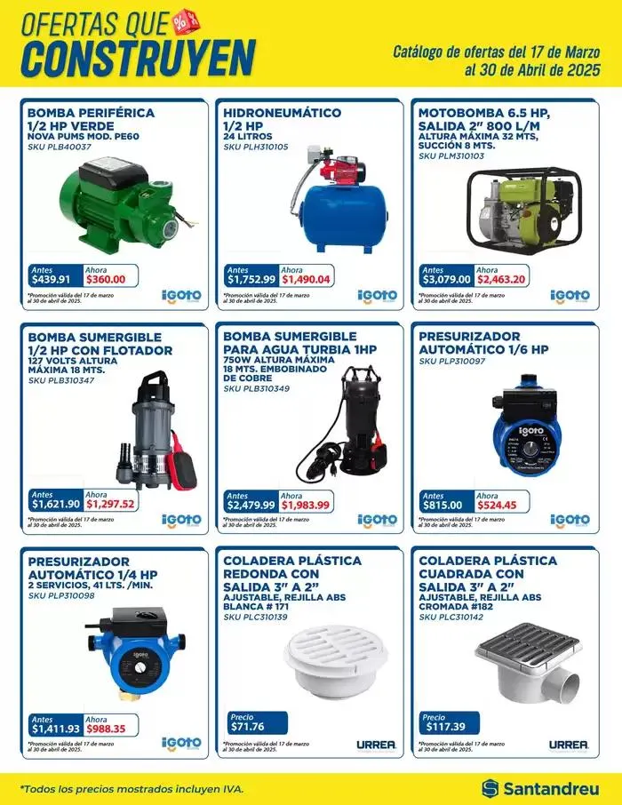 Catálogo de Ofertas que construyen 28 de marzo al 30 de abril 2025 - Pagina 6