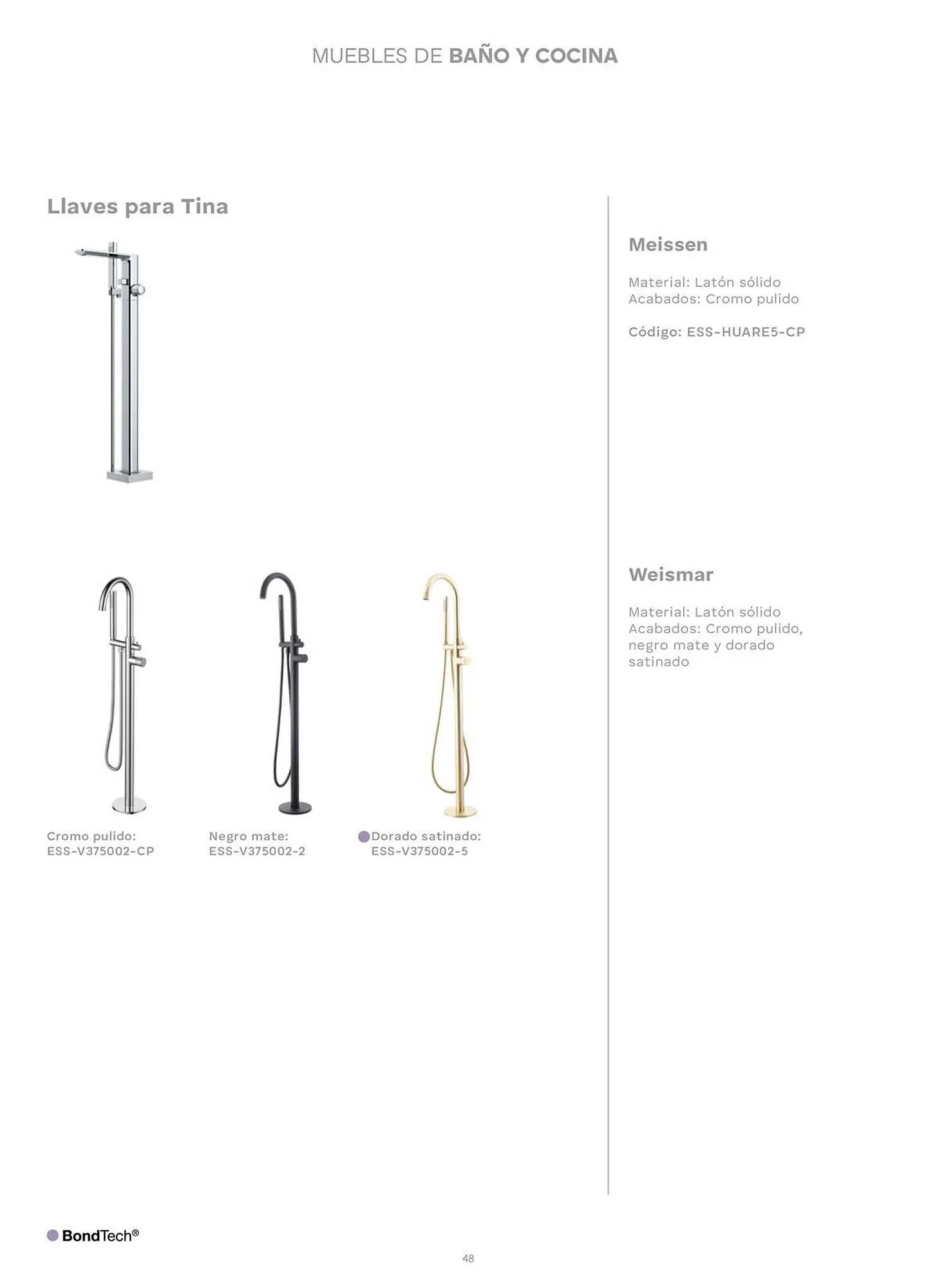Catálogo de Catálogo Interceramic 3 de octubre al 3 de octubre 2026 - Pagina 48