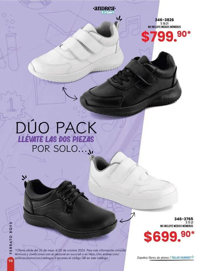 Catálogo de ANDREA Colegial 2024 12 de junio al 30 de septiembre 2024 - Pagina 104