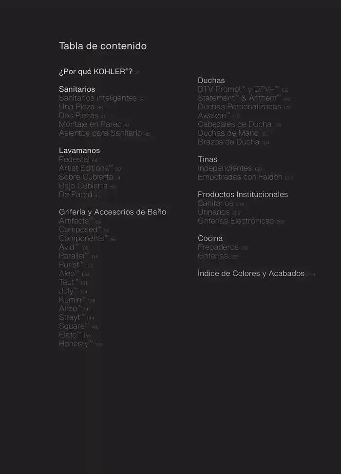 Catálogo de Catálogo Kohler 14 de noviembre al 31 de marzo 2025 - Pagina 5