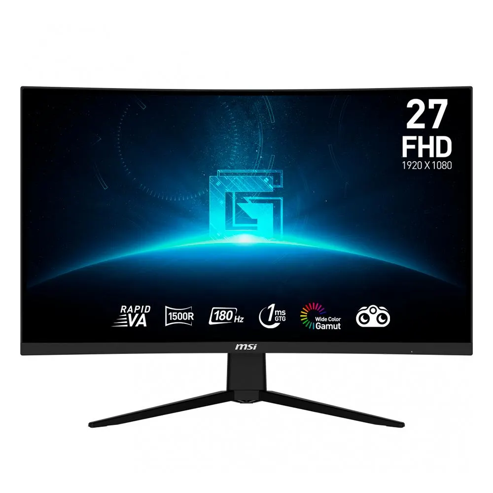 Monitor Gamer Curvo MSi G27C3F LED 27 / Full HD / 180Hz / HDMI / Negro / G27C3F