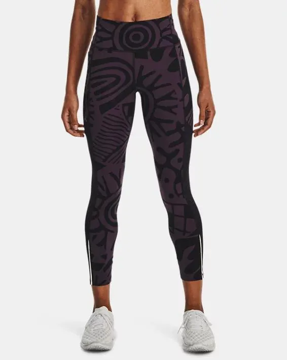 Leggins UA Fly Fast 3.0 Printed Ankle para mujer