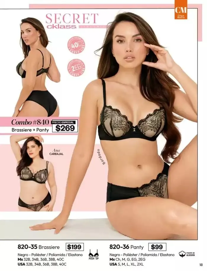 Catálogo de Catálogo Cklass Lenceria Primavera Verano 2025 México 8 de enero al 30 de junio 2025 - Pagina 10