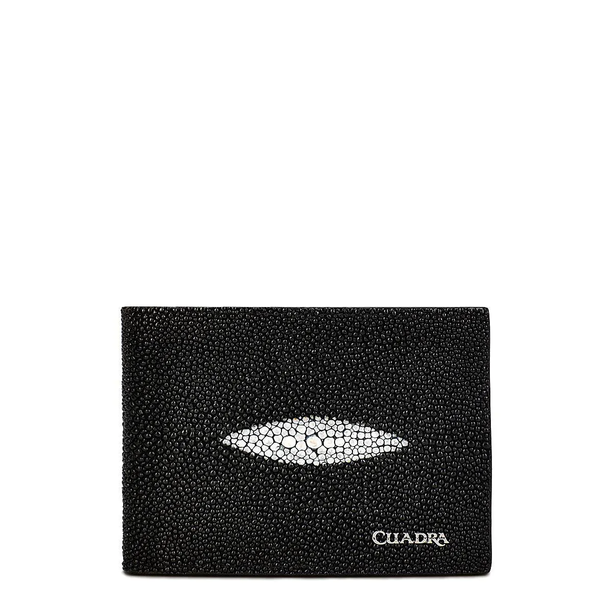 Cartera en piel genuina de mantarraya.