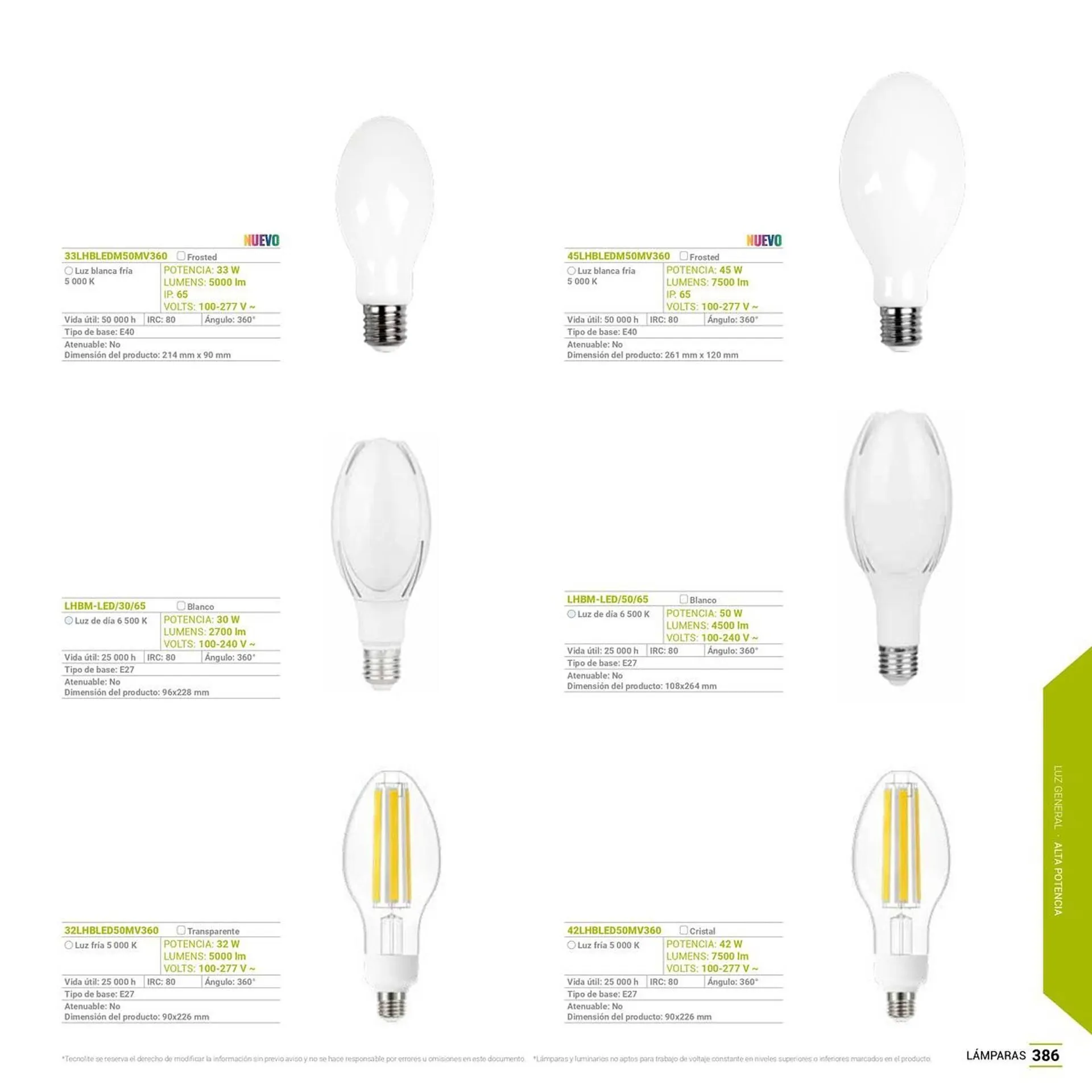 Catálogo de Catálogo Tecnolite 27 de junio al 31 de diciembre 2025 - Pagina 18