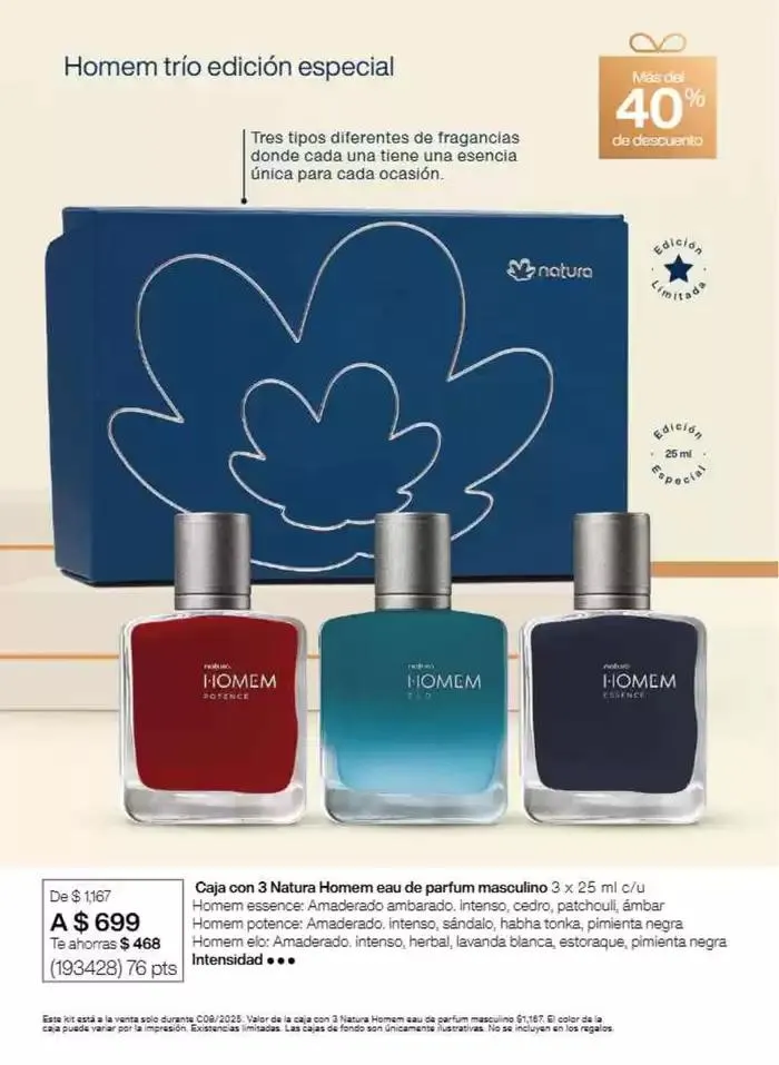 Catálogo de Revista Natura Ciclo 8 2025 1 de agosto al 31 de agosto 2025 - Pagina 19