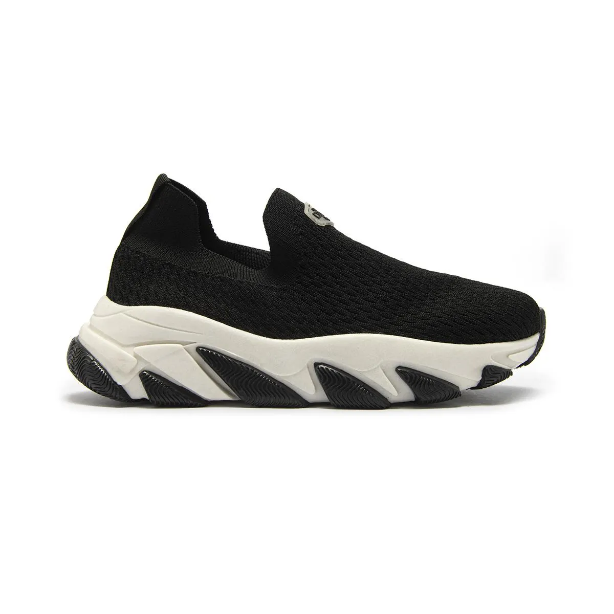 SNEAKER URBANO SLIP ON CAPA DE OZONO PARA MUJER ESTILO 627902 NEGRO