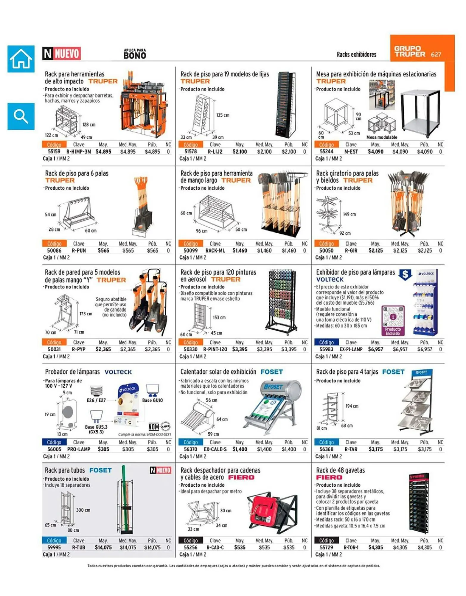 Catálogo de Catálogo Truper 7 de marzo al 31 de diciembre 2025 - Pagina 628