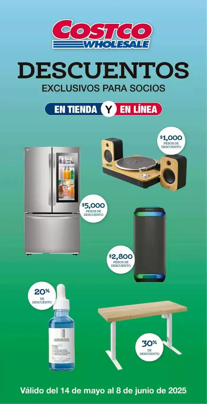 Catálogo de Cuponera Costco 14 de mayo al 8 de junio 2025 - Pagina 1