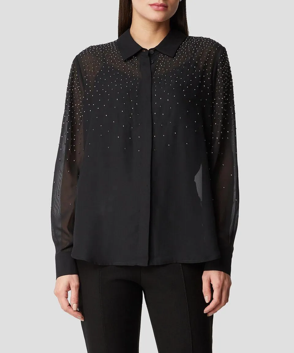 Blusa fantasía manga larga Mujer