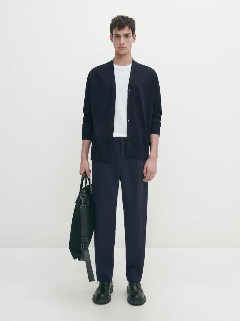 Cardigan lino -Studio