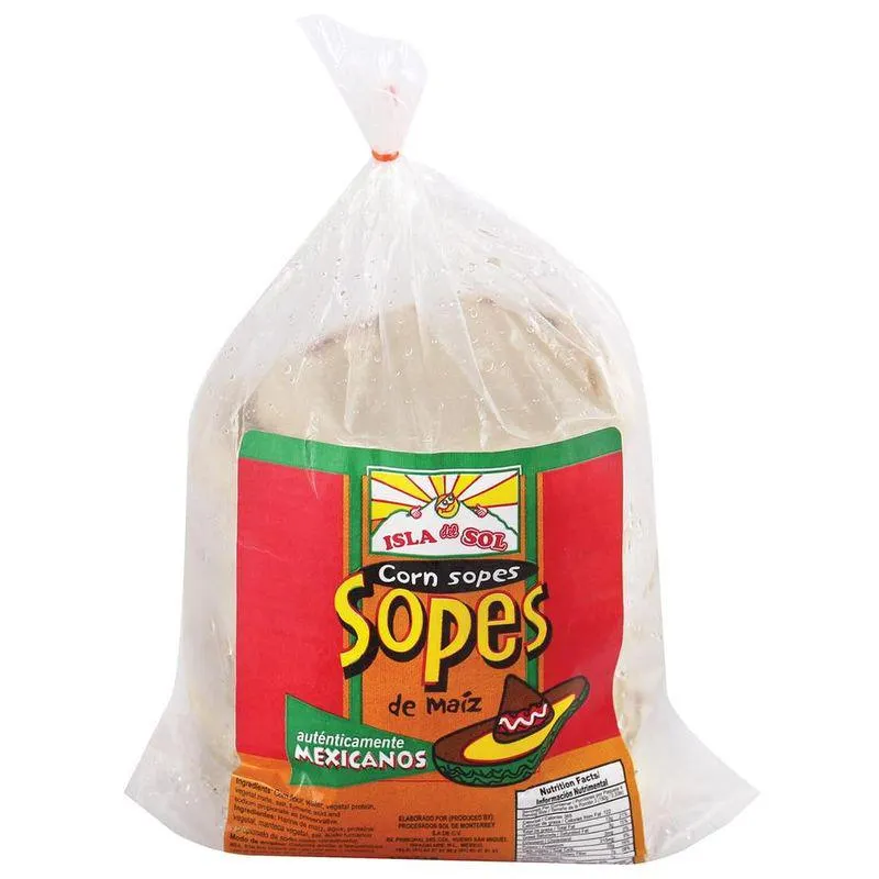 Isla del Sol Sopes de Maíz 600 g