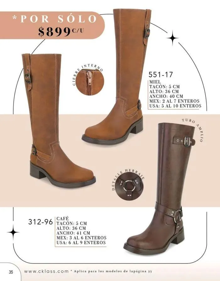 Catálogo de Cklass Botas y Botines 30 de agosto al 31 de enero 2025 - Pagina 29
