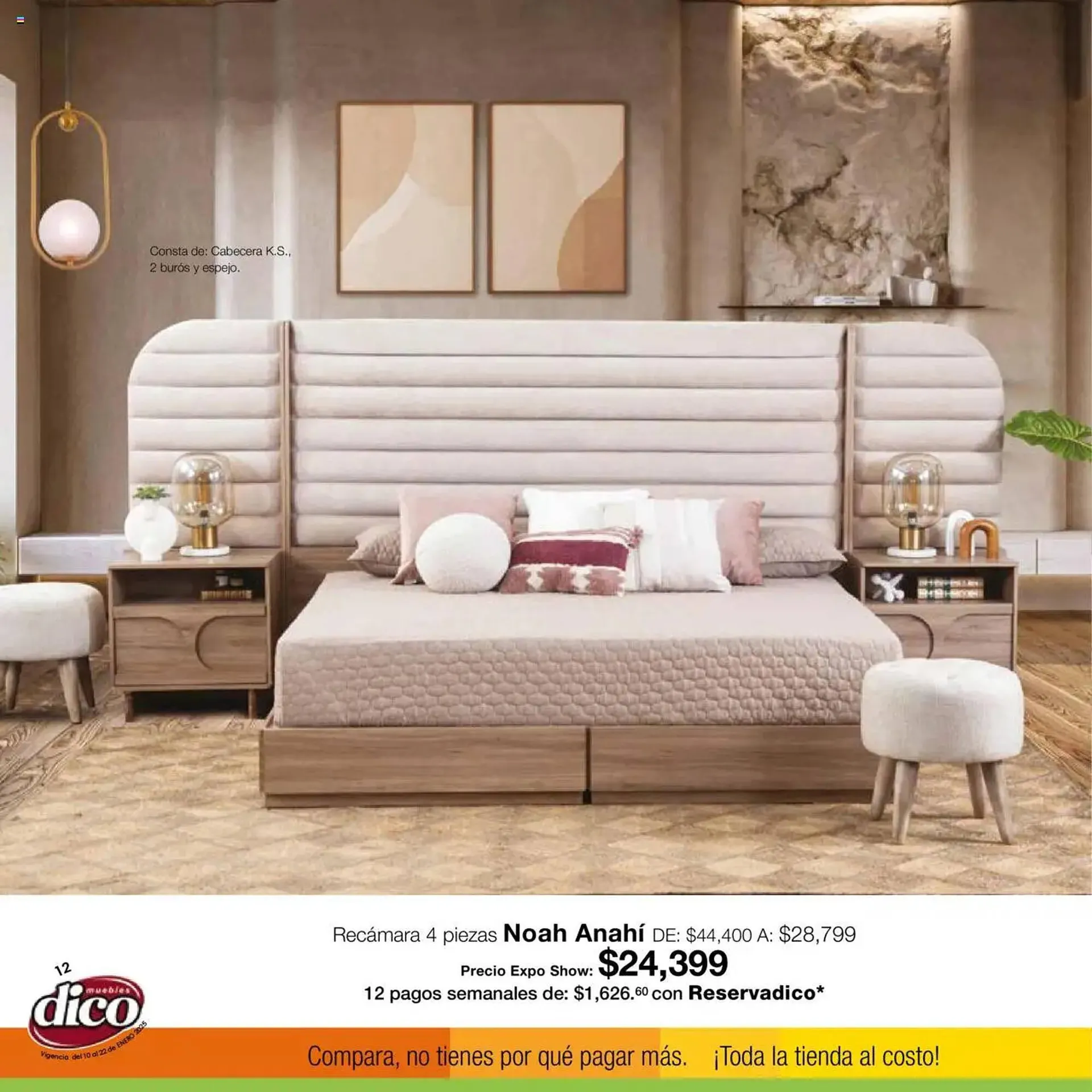Catálogo de Catálogo Muebles Dico 10 de enero al 22 de enero 2025 - Pagina 12