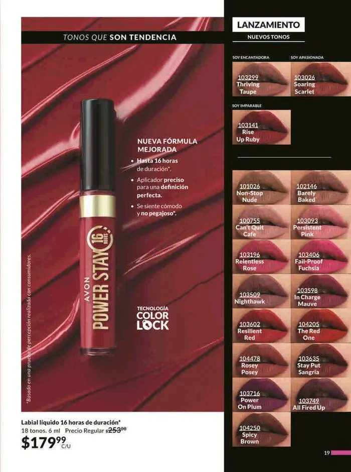 Catálogo de Avon COSMÉTICOS C10 15 de mayo al 19 de junio 2024 - Pagina 19
