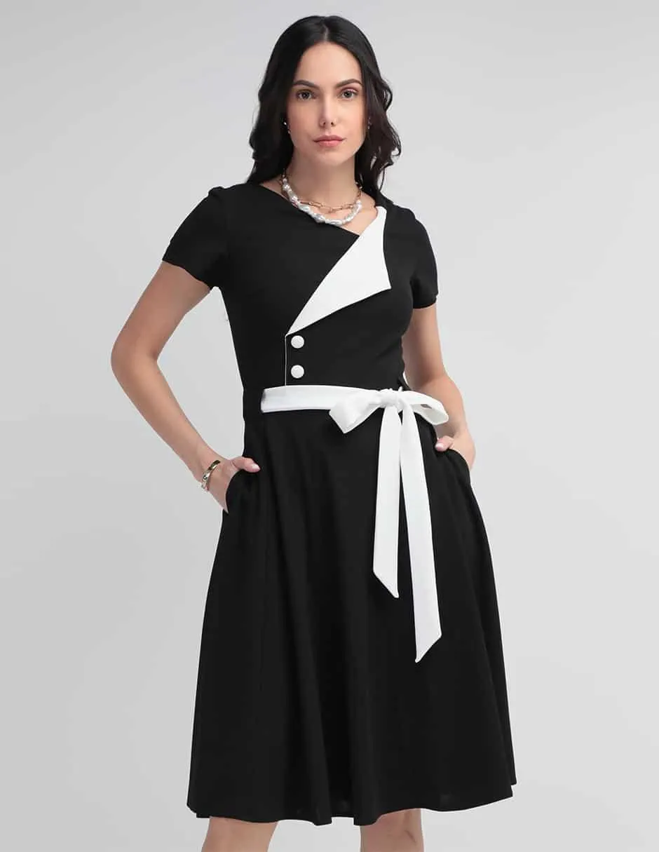 Vestido 3/4 formal Rue de la Paix para mujer