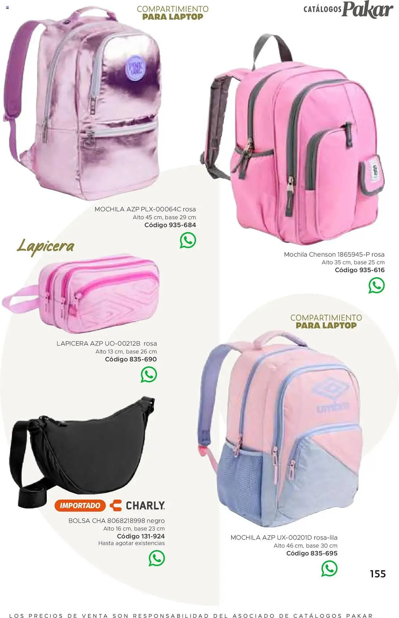Catálogo de Catálogo SC Pakar 24 de julio al 1 de enero 2026 - Pagina 155