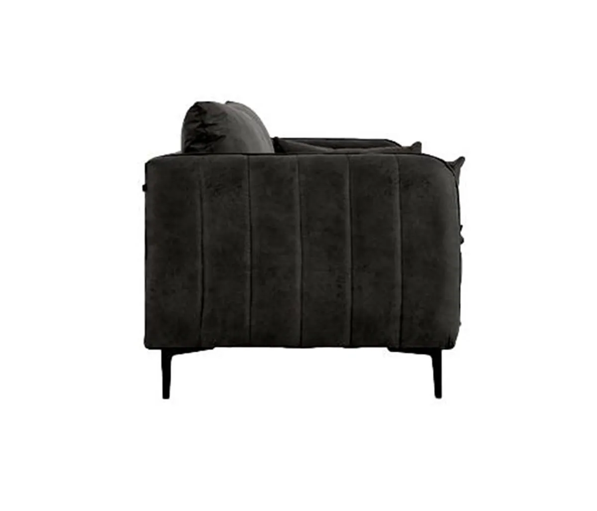 Sofá 2 plazas Marina - Negro