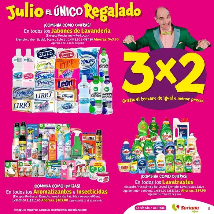 Catálogo de Folleto Julio Regalado Híper 20 de junio al 26 de junio 2024 - Pagina 5