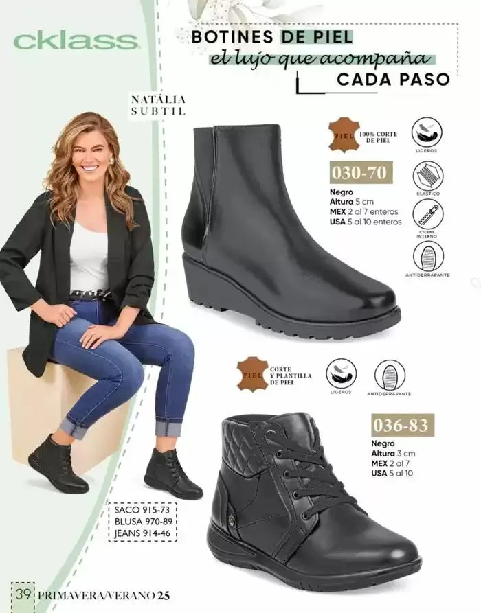 Catálogo de Catálogo Cklass Confort Primavera Verano 2025 México 8 de enero al 30 de junio 2025 - Pagina 33