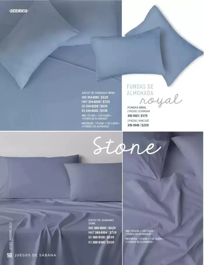 Catálogo de ANDREA - ANDREA HOME 26 de agosto al 25 de enero 2025 - Pagina 133