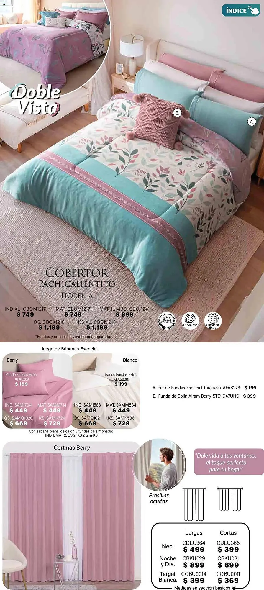 Catálogo de Catálogo Colchas Concord 1 de noviembre al 1 de febrero 2026 - Pagina 311