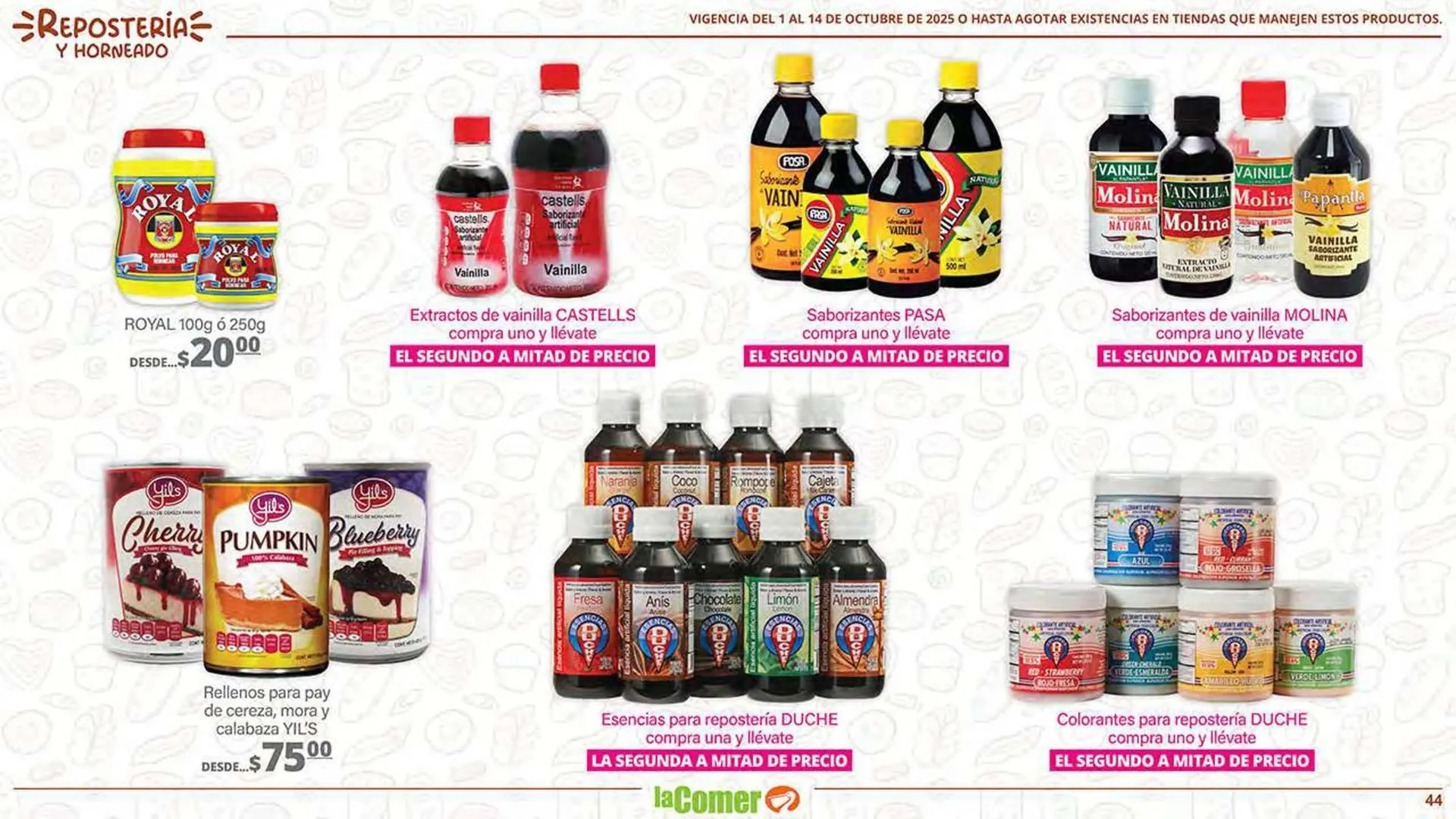 Catálogo de Folleto La Comer 1 de octubre al 14 de octubre 2025 - Pagina 44