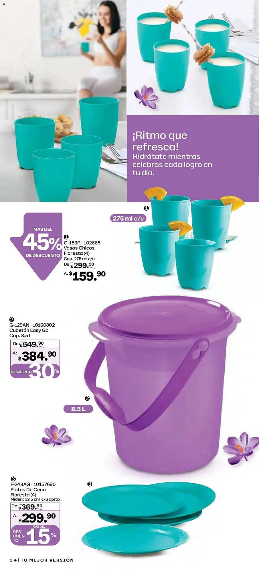 Catálogo de Catálogo Tupperware 29 de diciembre al 26 de enero 2026 - Pagina 34