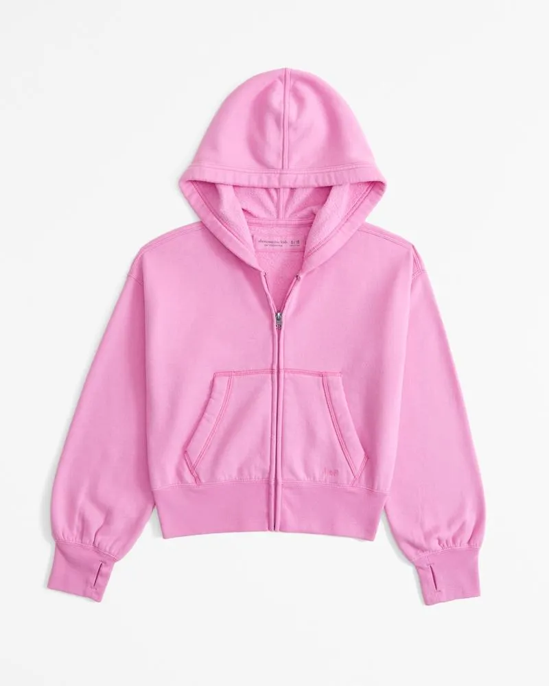 essential sunday wedge full-zip hoodie