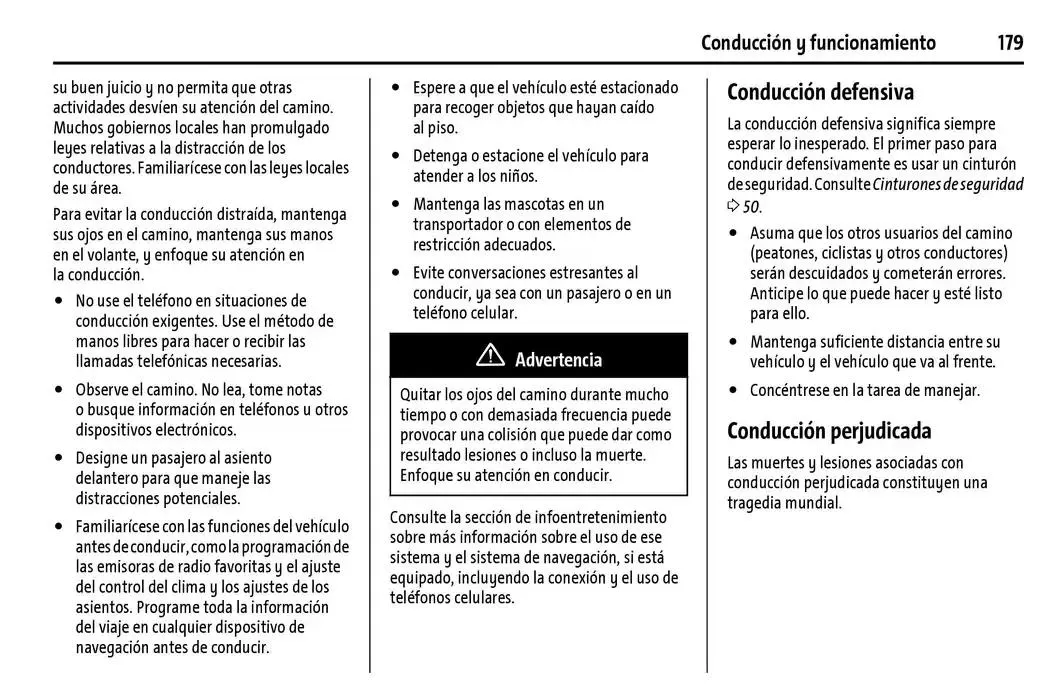 Catálogo de Chevrolet Corvette Stingray Manual del propietario 22 de enero al 31 de diciembre 2025 - Pagina 180