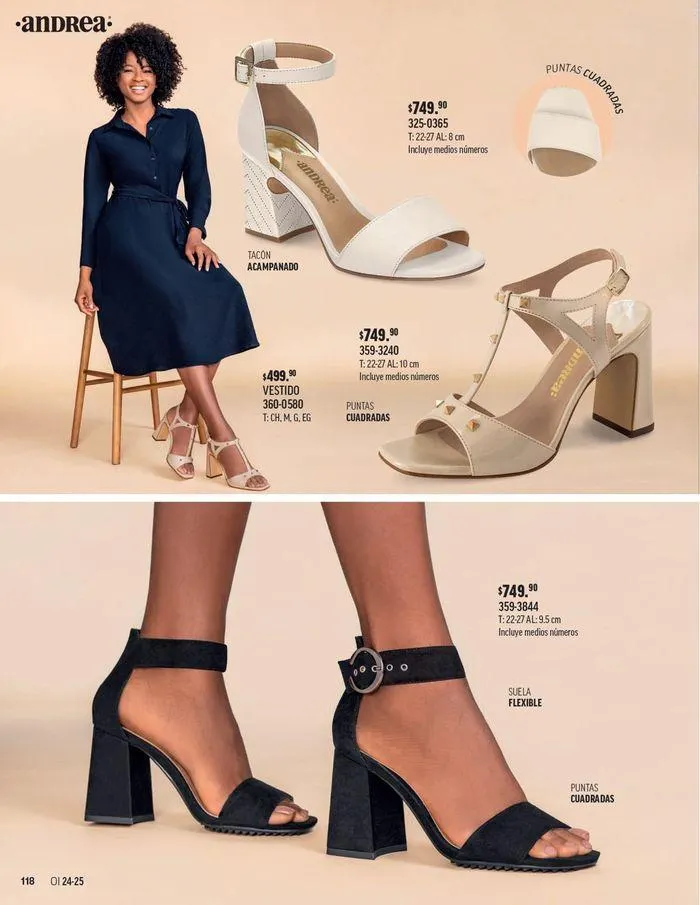 Catálogo de ANDREA - CALZADO DAMA 26 de agosto al 25 de enero 2025 - Pagina 20
