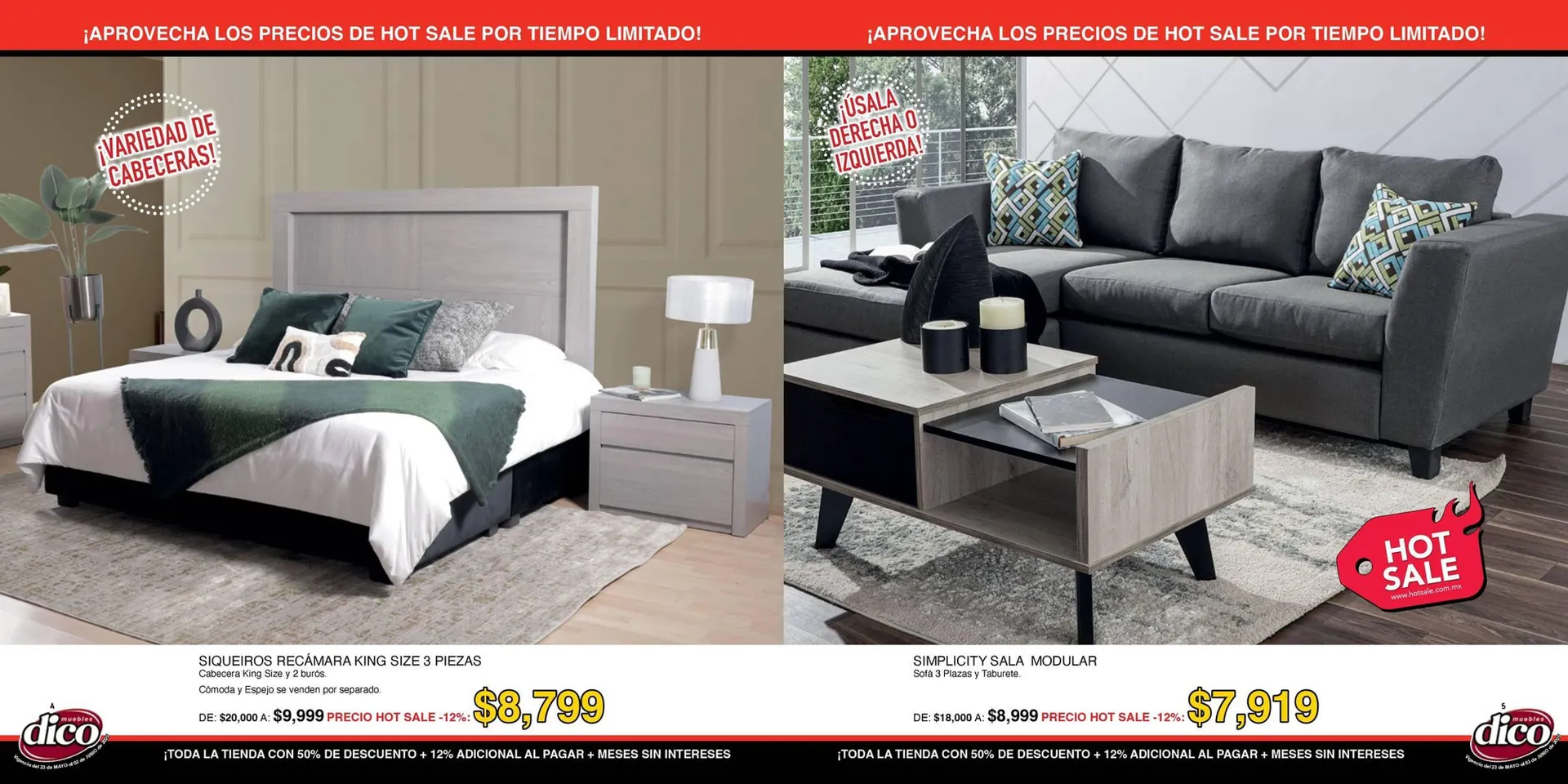 Catálogo de Catálogo Muebles Dico 23 de mayo al 3 de junio 2025 - Pagina 3