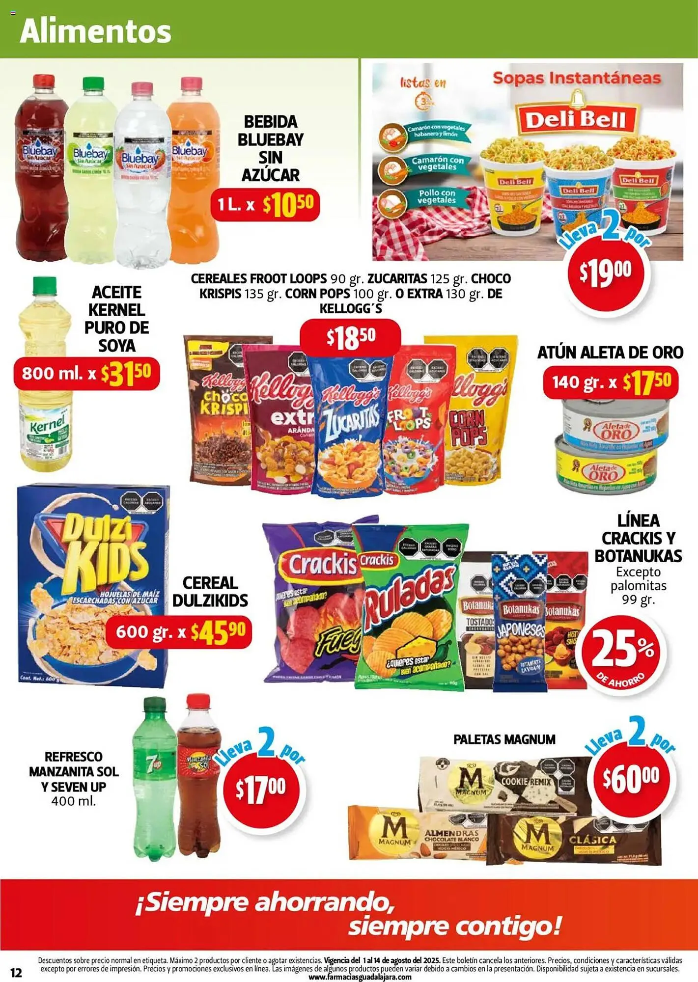 Catálogo de Catálogo Farmacias Guadalajara 1 de agosto al 15 de agosto 2025 - Pagina 12