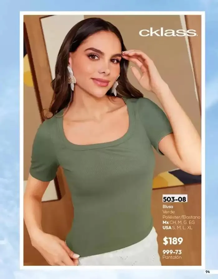 Catálogo de Catálogo Cklass Ropa Complemento de Verano 2025 México 1 de marzo al 30 de septiembre 2025 - Pagina 95