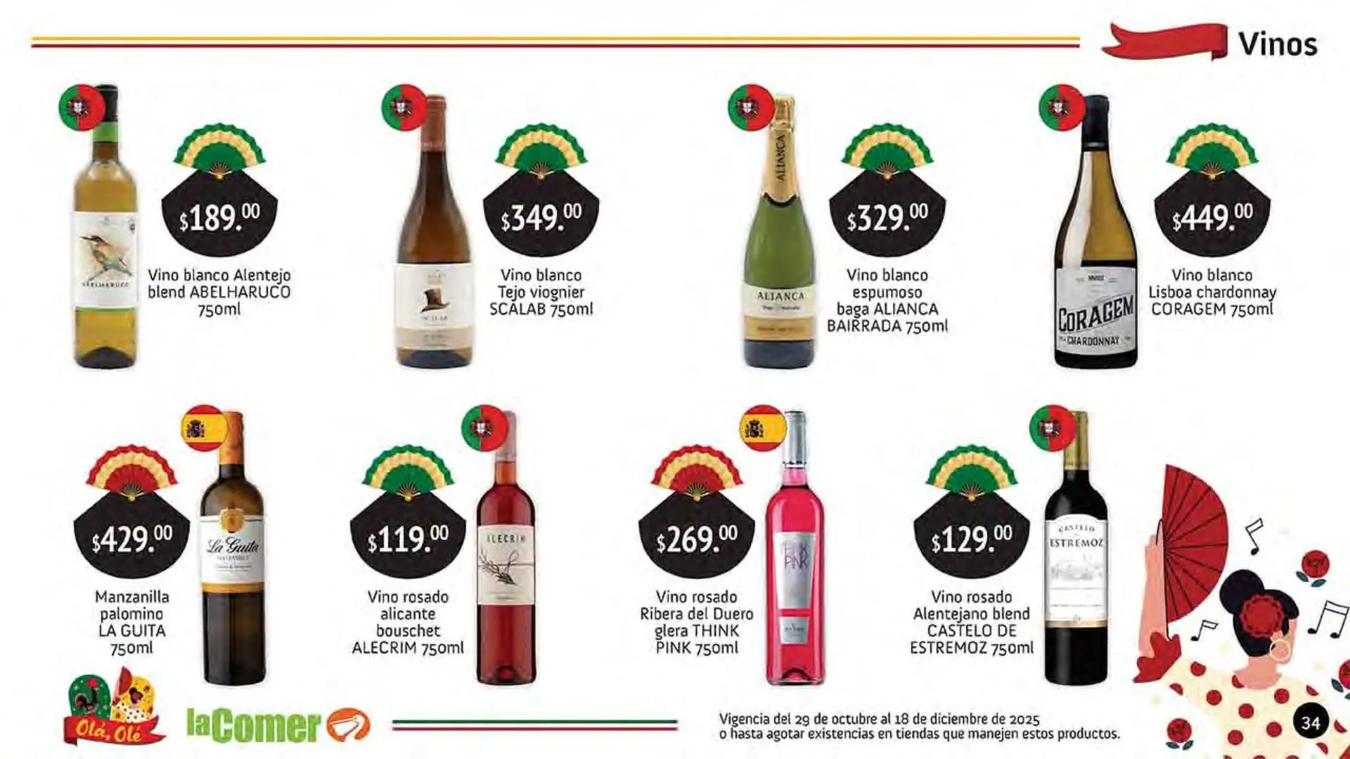 Catálogo de Folleto La Comer 29 de octubre al 18 de diciembre 2025 - Pagina 34