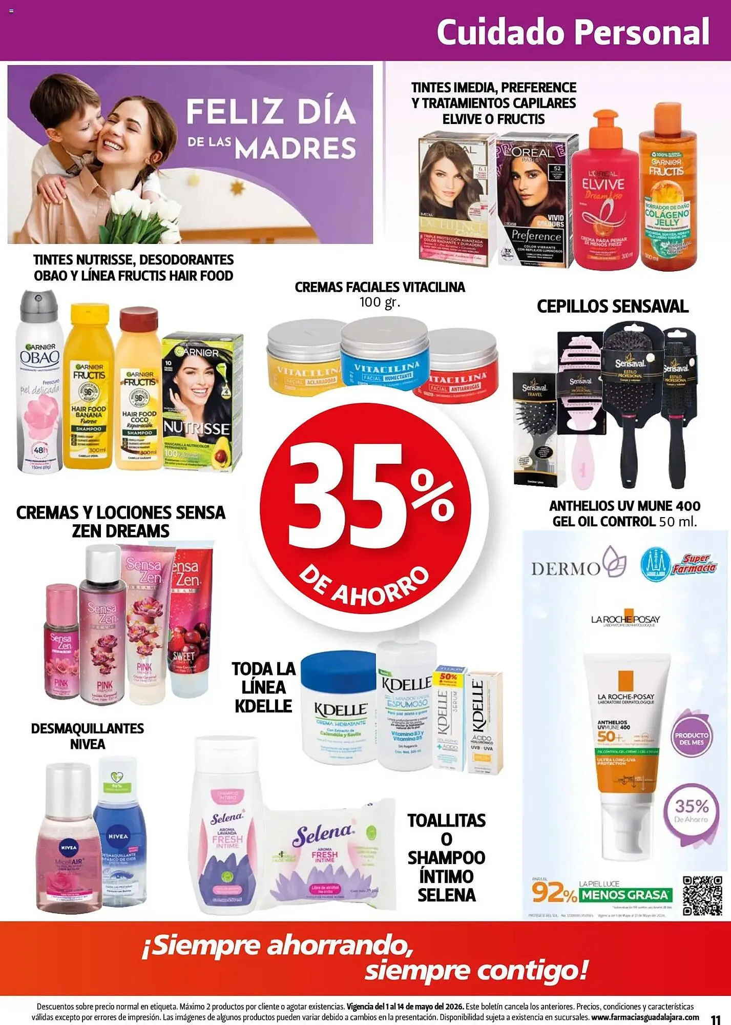 Catálogo de Folleto Farmacias Guadalajara 2 de mayo al 14 de mayo 2026 - Pagina 11