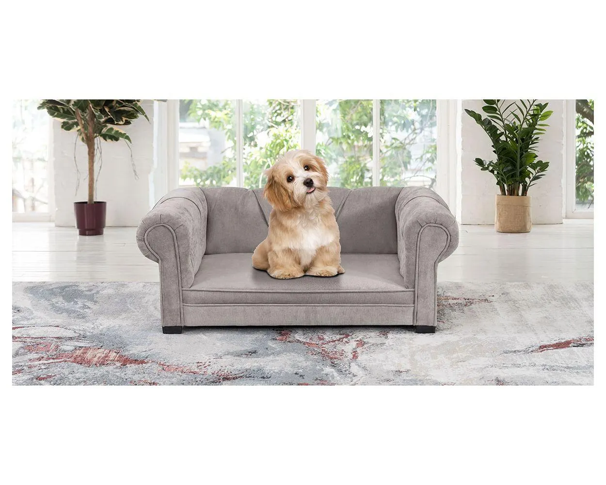 Cama Para Mascota Pet New Cantabria Gris