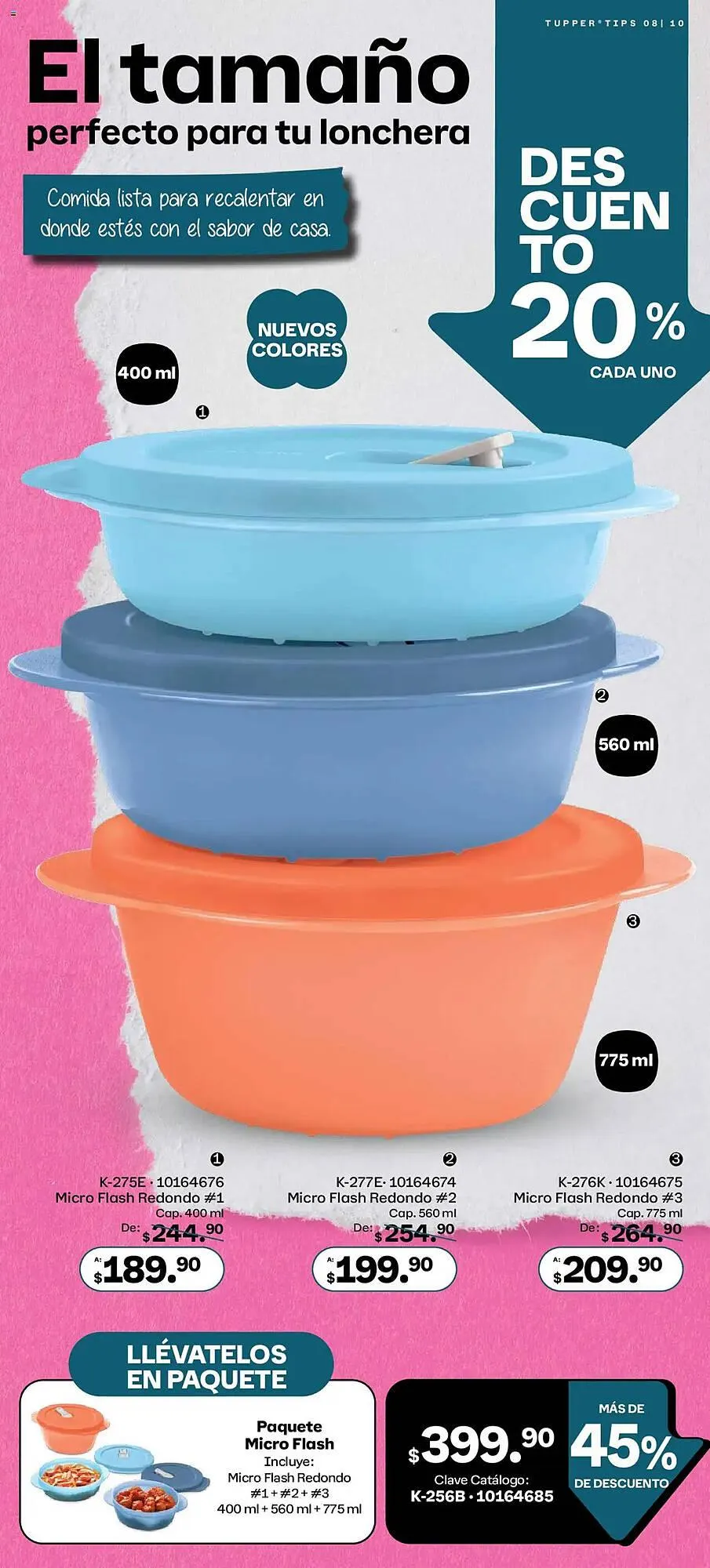Catálogo de Catálogo Tupperware 14 de julio al 11 de agosto 2025 - Pagina 10