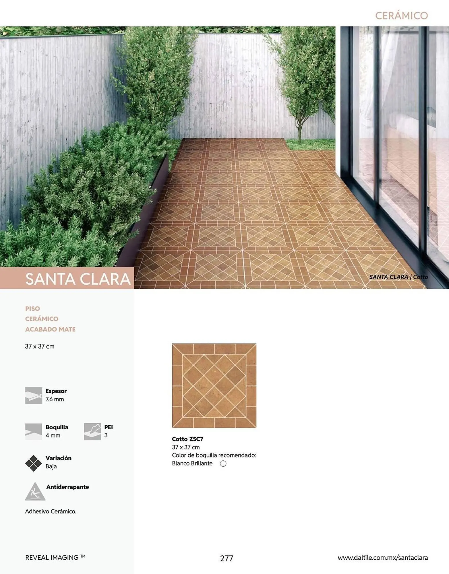 Catálogo de Catálogo Daltile 13 de enero al 31 de diciembre 2026 - Pagina 277