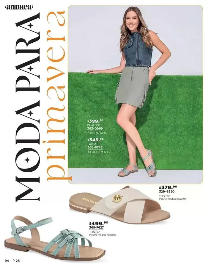 Catálogo de ANDREA | CALZADO DAMA 26 de enero al 24 de mayo 2025 - Pagina 94