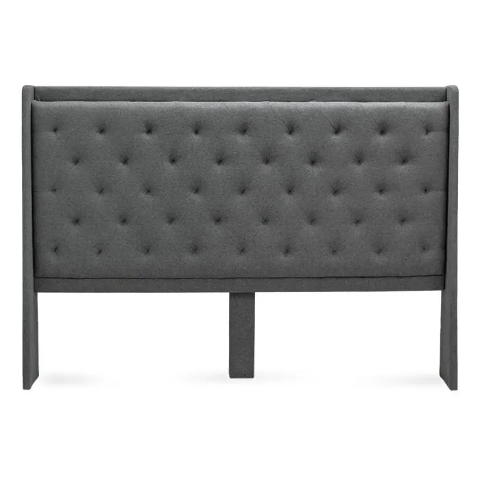 Cabecera King Tela Gris Oxford Skat