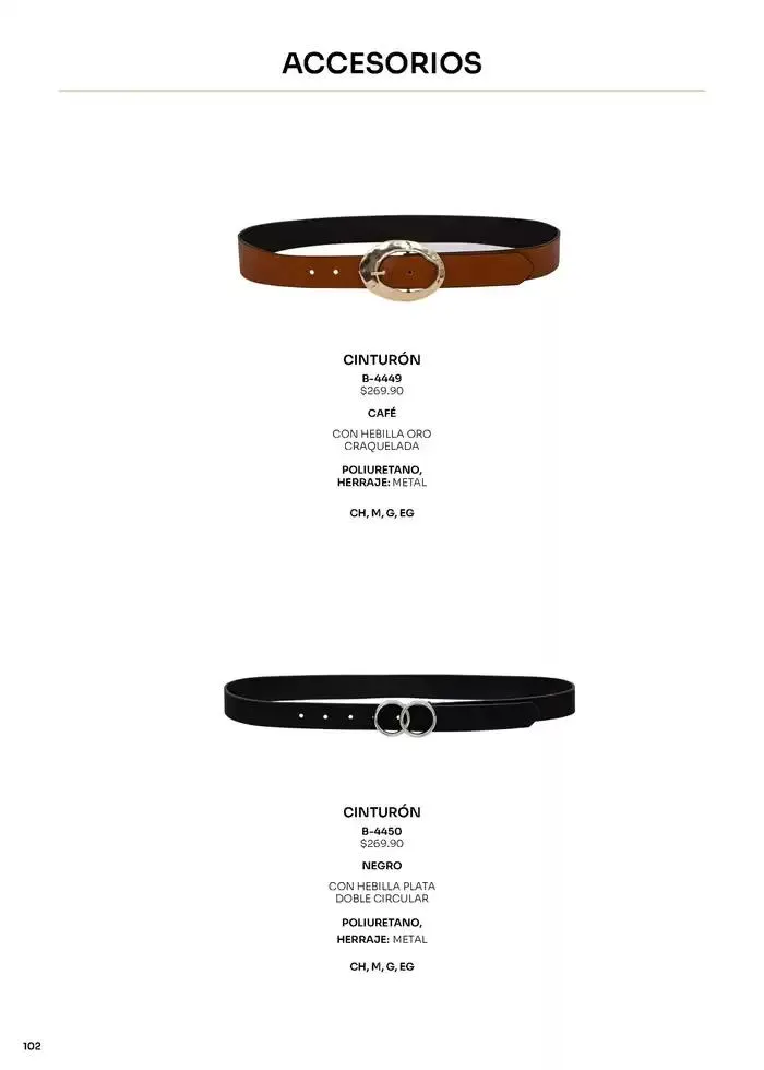 Catálogo de Catálogo Otoño Invierno 2024 9 de octubre al 31 de enero 2025 - Pagina 102