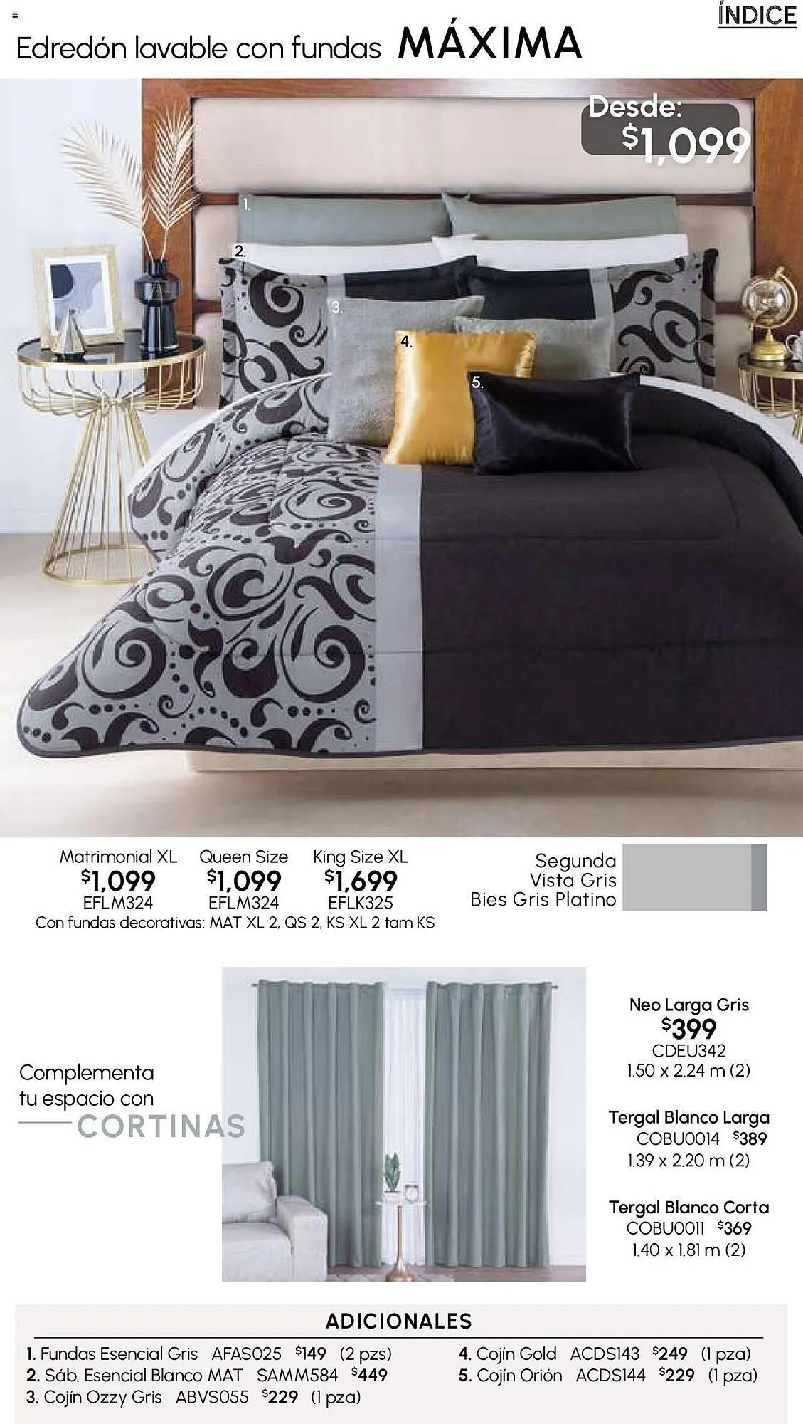 Catálogo de Catálogo Colchas Concord 13 de julio al 20 de julio 2023 - Pagina 58