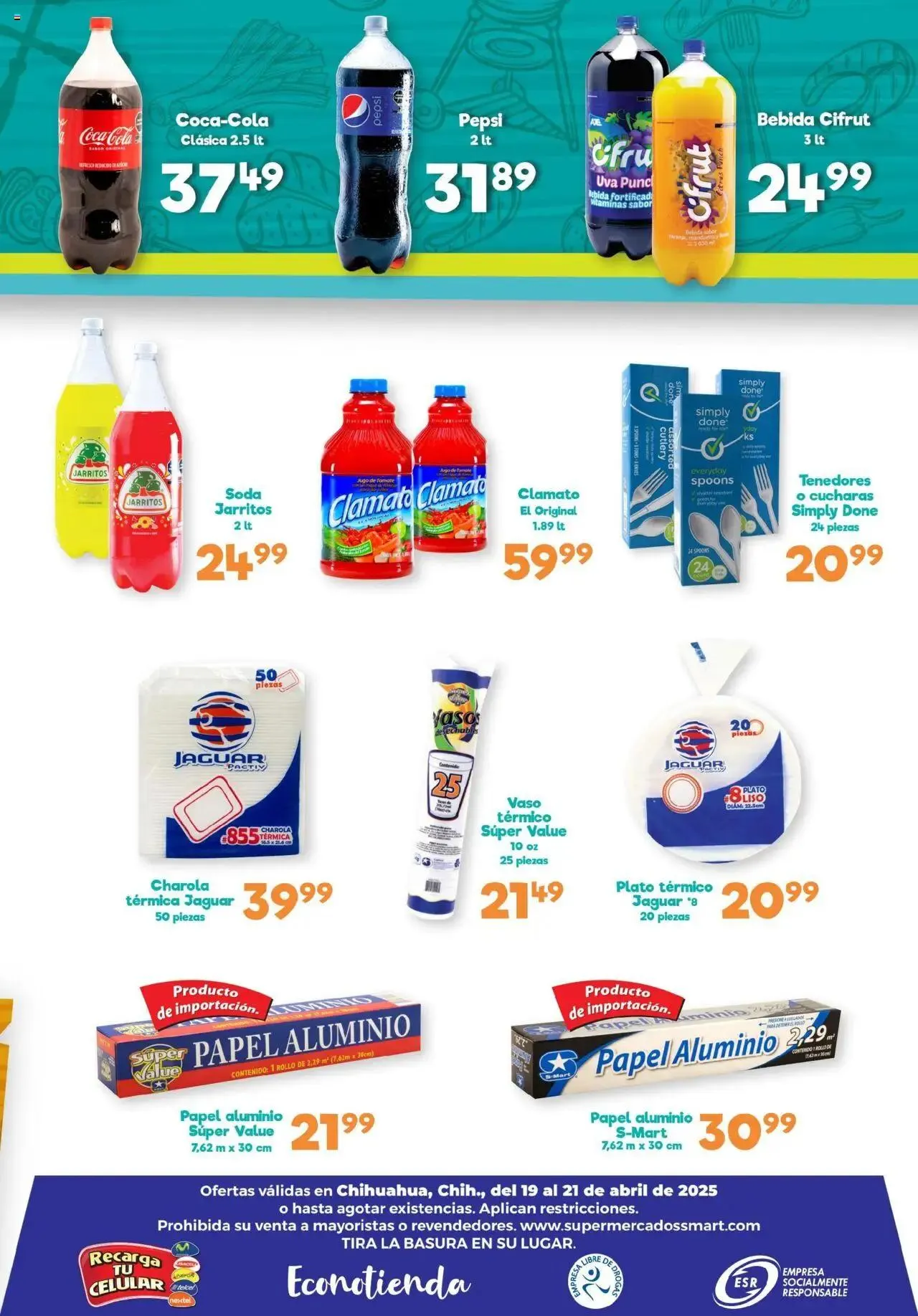 Catálogo de S-Mart folleto de Feria - Chihuahua 19 de abril al 21 de abril 2025 - Pagina 6