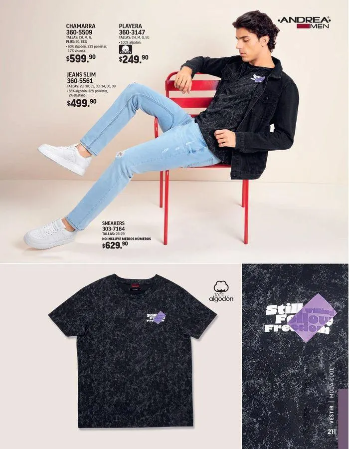 Catálogo de ANDREA - VESTIR CABALLERO 26 de agosto al 25 de enero 2025 - Pagina 23