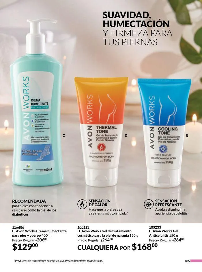 Catálogo de Avon COSMÉTICOS C09 17 de abril al 22 de mayo 2024 - Pagina 185
