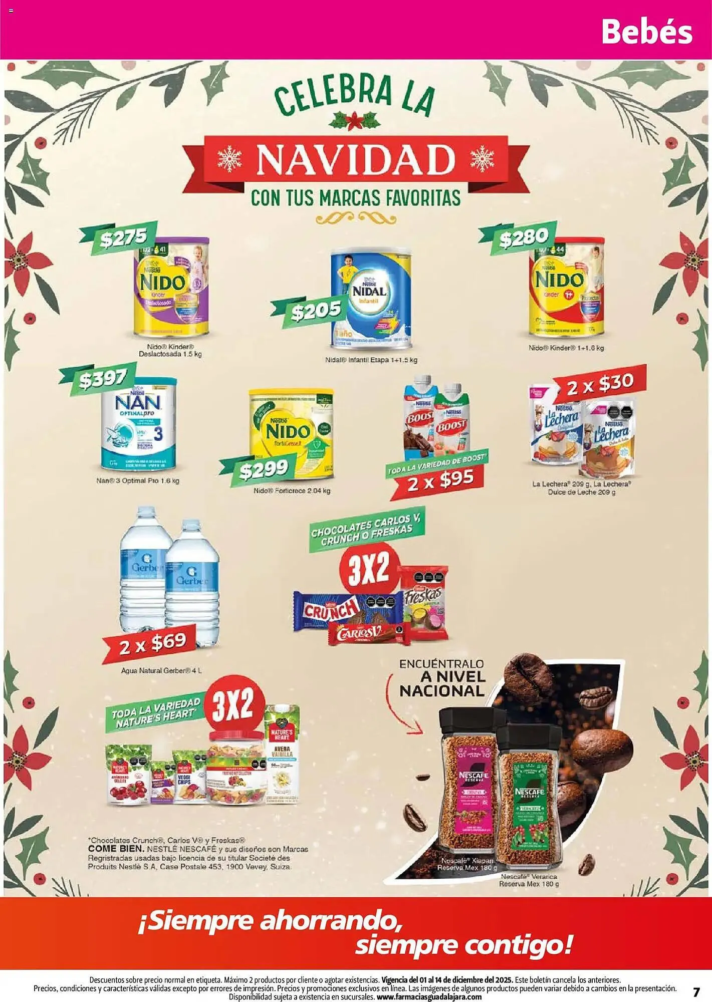 Catálogo de Folleto Farmacias Guadalajara 1 de diciembre al 14 de diciembre 2025 - Pagina 7